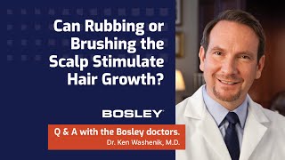 Can Rubbing or Brushing the Scalp Stimulate Hair Growth [upl. by Ilahsiav]