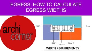 AC 011  Egress How to Calculate Egress Widths [upl. by Charlton649]