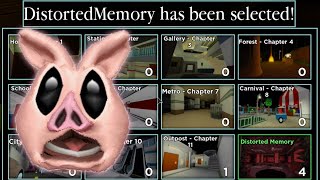 ROBLOX PIGGY DISTORTED MEMORY NOT CHAPTER 12 [upl. by Suravart]