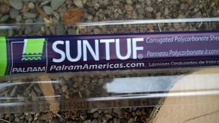 How to install SUNTUF Polycarbonate Roofing [upl. by Ecnarolf]