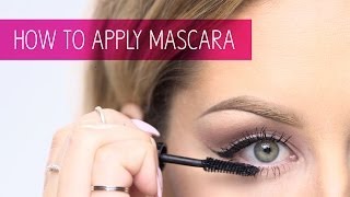 How to Apply Mascara Makeup Tips [upl. by Nirek]