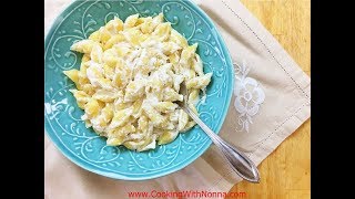 Pasta e Ricotta  Rossellas Cooking with Nonna [upl. by Eedya678]