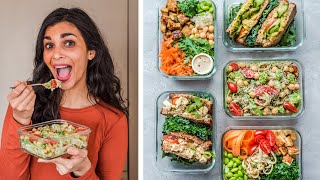 HEALTHY VEGAN LUNCHES FROM MONDAY TO FRIDAY  PDF guide [upl. by Oilejor803]