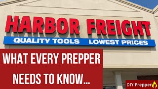 Best Prepper and Survival Items at Harbor Freight [upl. by Thomajan377]