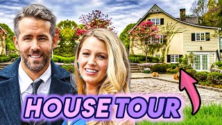 Ryan Reynolds amp Blake Lively  House Tour  New York Country Mansion amp More [upl. by Nerua]