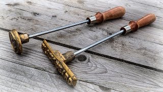 Branding Iron With Brass Casting [upl. by Hickey675]