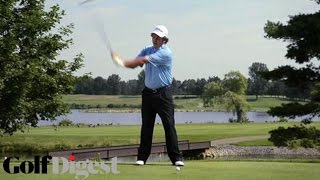 Jason Dufner Shoulder TurnSetup BasicsGolf Digest [upl. by Robertson603]