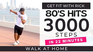 80s Workout  Daily Workout at home  Walk At Home  3000 Steps in 22 Minutes [upl. by Analla629]