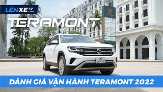 Đánh giá vận hành Volkswagen Teramont 2022 chiếc xe gia đình 7 chỗ thực thụ  LÊN XE TV [upl. by Mccallion]