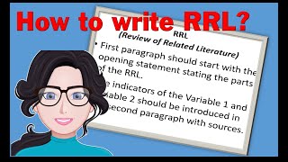 How to Write RRL  Quantitative Research  IMRAD Part 3 [upl. by Ostraw]