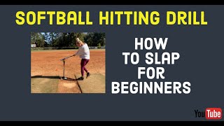 Softball Hitting Drill How to Slap for Beginners [upl. by Libb551]