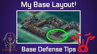 Battle Pirates My Base Layout  Top 100 Global [upl. by Russel387]