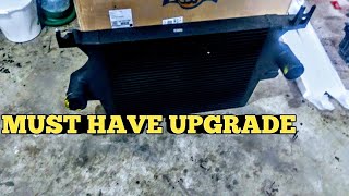 60 powerstroke intercooler upgrade [upl. by Sorkin]