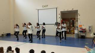 EastSide Stepteam performance at Morehead Elementary School 4122019 [upl. by Moritz]