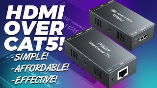 HDMI Over Ethernet Extender Tech Review [upl. by Kcirddor]