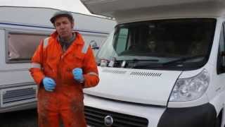 How to cure a stiff gear change on a Fiat Ducato motorhome or van [upl. by Ahsyen]