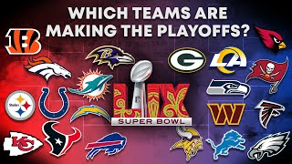 Which NFL Teams are Making the Playoffs [upl. by Arual761]