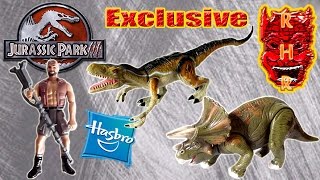 Jurassic Park Toys JP3  Dino Tracking Set Review [upl. by Tayler]