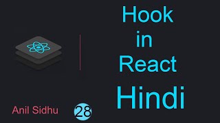 React tutorial in Hindi 28 Hooks in ReactJs [upl. by Akcire534]