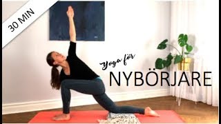 30 MIN Yoga för nybörjare  Annas yoga studio [upl. by Maroney]