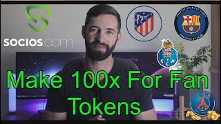 Fan Tokens Socios  Make 100x For Fan Tokens  FULL REVIEW [upl. by Rey68]