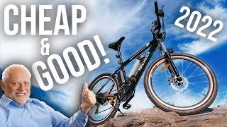 BEST CHEAP ELECTRIC BIKE OF 2022  Ancheer Mountain Ebike Review [upl. by Yrohcaz]