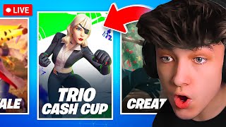 TRIO CASH CUP TOURNAMENT Fortnite [upl. by Dnaltiac824]