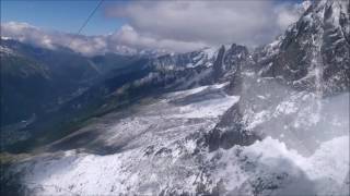 Chamonix to Aiguille du Midi cable car ride [upl. by Bonilla]