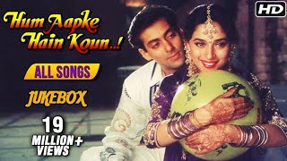 Hum Aapke Hain Koun All Songs Jukebox HD  Salman Khan amp Madhuri Dixit  Evergreen Bollywood Songs [upl. by Sucitivel]