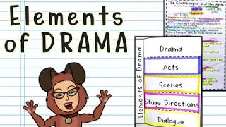 Elements of Drama Interactive Lesson for Beginners [upl. by Ottie]