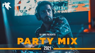 DJ NYK  New Year 2021 Party Mix  Yearmix  Non Stop Bollywood Punjabi English Remix Songs [upl. by Cost]