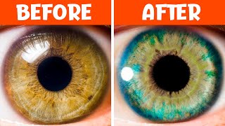 10 THINGS THAT CHANGE YOUR EYE COLOR [upl. by Solakcin]