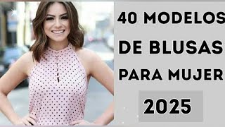 40 MODELOS DE BLUSAS PARA MUJER 2023 BLUSAS EN TENDENCIA  BLUSAS MODERNAS ELEGANTES  BLUSEN [upl. by Keelby818]