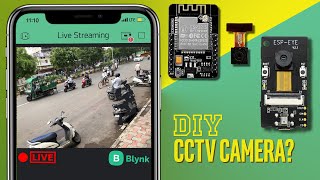 Blynk Live Video Streaming using ESP32 camESP eye [upl. by Annaerda]