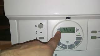 Tutorial  How to program the Worcester Combi boiler [upl. by Allehs]