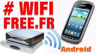 Tablette portable connexion wifi chez Freefr freebox HD réseau wifi [upl. by Waterer]