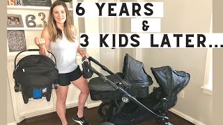 CITY SELECT DOUBLE STROLLER REVIEW BABY JOGGER CITY SELECT  STROLLER FOR MULTIPLE KIDS  QUICK TIP [upl. by Kaye]