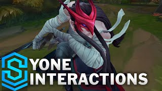 Yone Special Interactions [upl. by Ruelle]