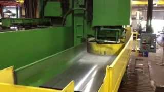 Grinding Large Steel plate [upl. by Ibur]