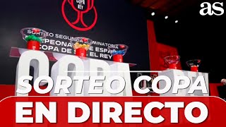 EN DIRECTO SORTEO de la COPA DEL REY [upl. by Etom]