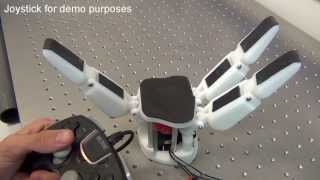 Underactuated Robotic Gripper Prototype [upl. by Dacey]