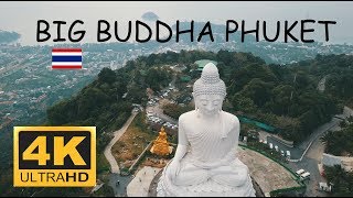 BIG BUDDHA PHUKET THAILAND  BREATHTAKING VIEW 4k [upl. by Orella]