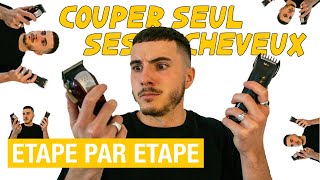 Comment se couper seul les cheveux  SPECIAL CONFINEMENT  Etape par Etape [upl. by Atteragram564]