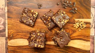 VEGAN BROWNIES  EASY RECIPE [upl. by Steinman663]