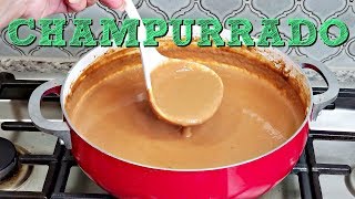 Abuelita Hot Chocolate Champurrado RECIPE  Easy Champurrado Recipe  Simply Mama Cooks [upl. by Atikam]