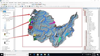 Hydrological modeling in ArcGIS  ArcMap [upl. by Holms866]