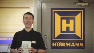 How to install and setup the Hormann CTV keypads [upl. by Marasco865]