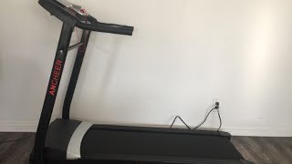 ANCHEER App Control Electric Treadmill Review [upl. by Aimas636]