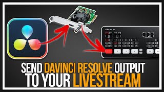 How To Send Davinci Resolve Output To Your Livestream [upl. by Natividad]