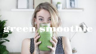 GREEN SMOOTHIE Recipe  Clear Skin amp Weight Loss [upl. by Adniral326]